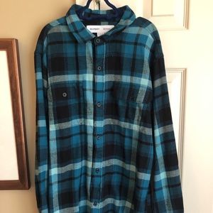 Boys old navy flannel